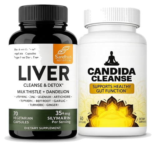 Combo Detox & Digestión – Liver Detox + Candida Cleanse