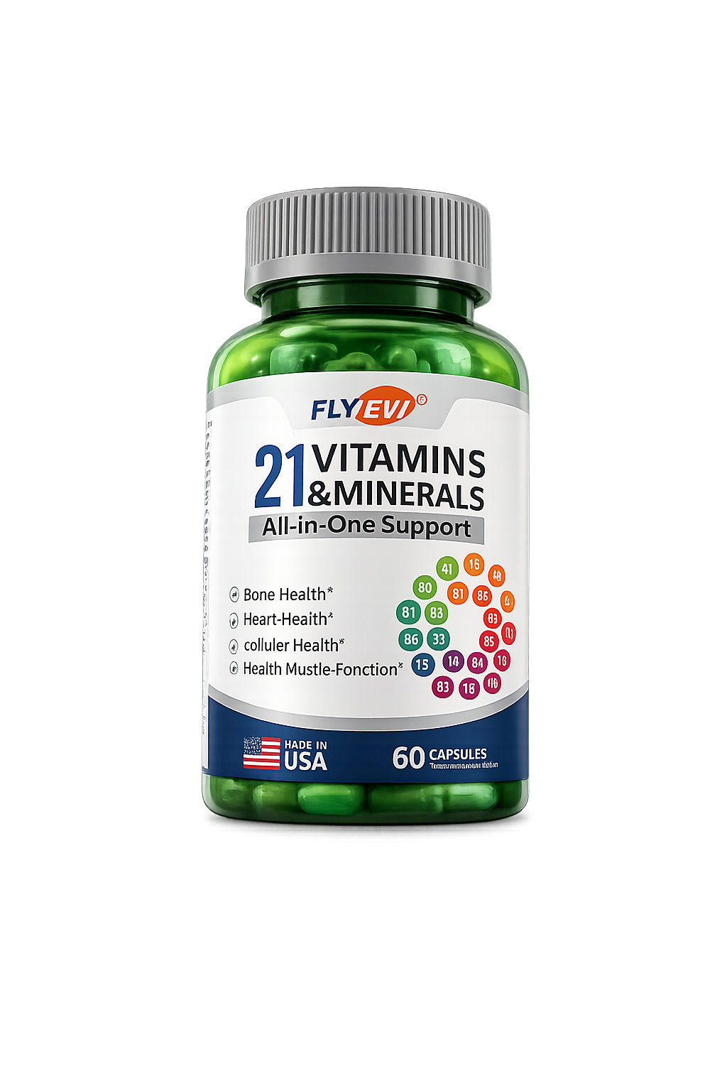 FLYNEW 21 VITAMINS & MINERALS – TODO EN UNO
