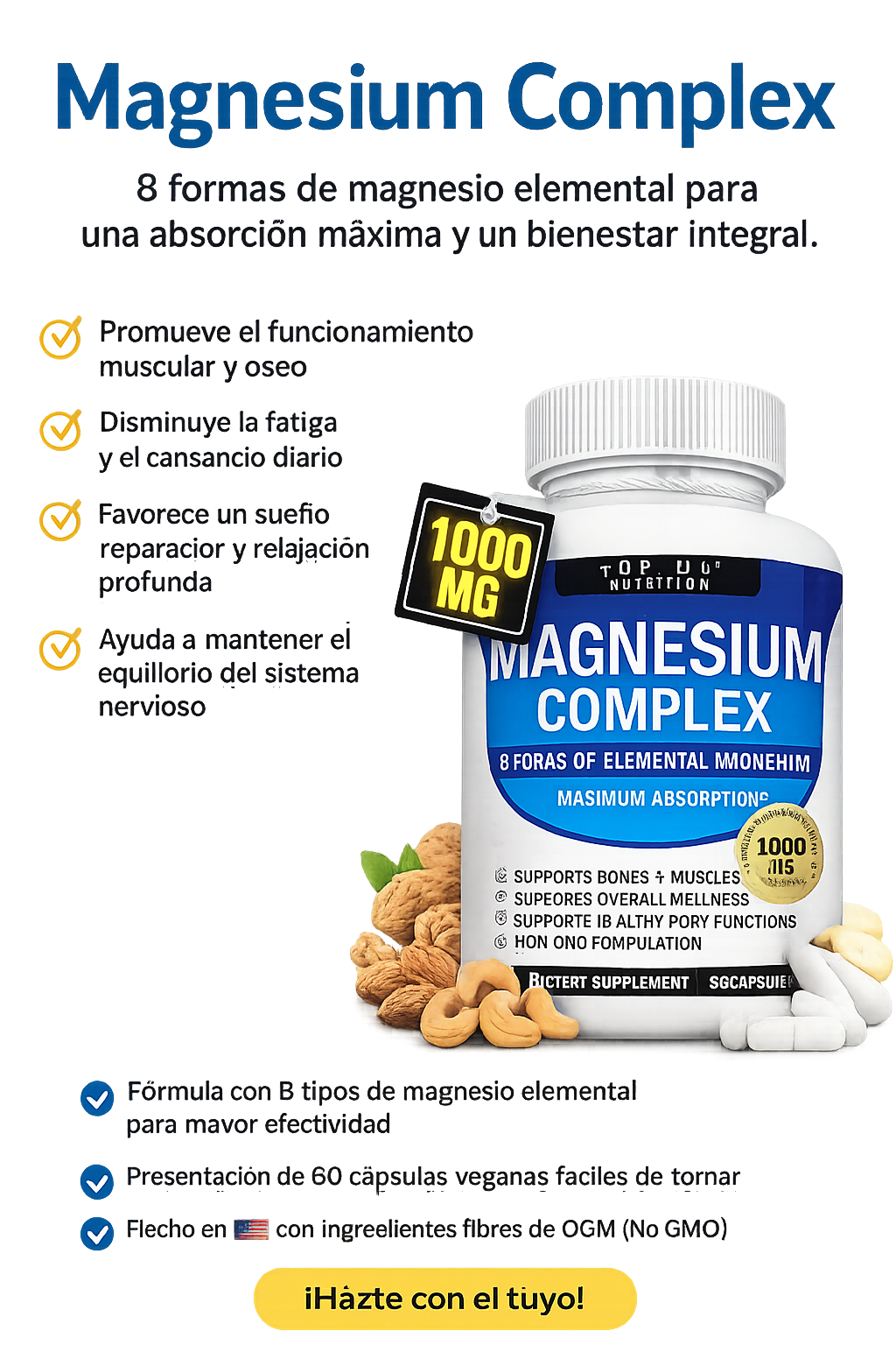 COMPLEJO DE MAGNESIO-60 CAP