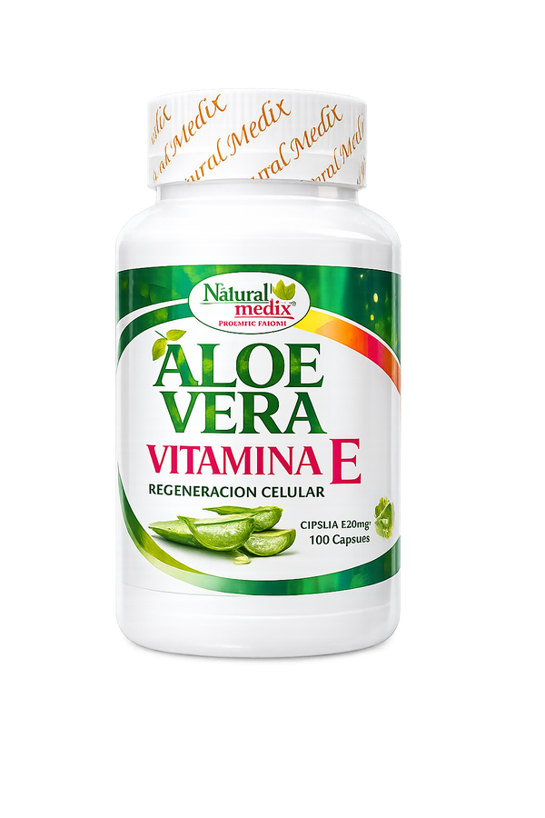 Aloe Vera & Vitamina E - NATURAL MEDIX