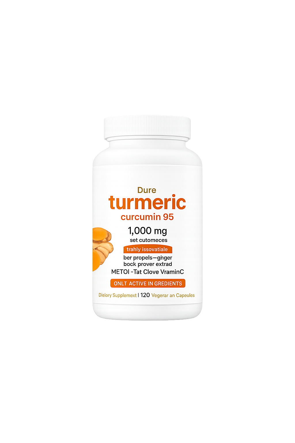 Cúrcuma Natural – 120 Cápsulas