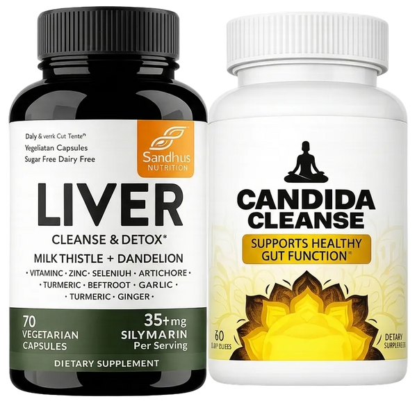Combo Detox & Digestión – Liver Detox + Candida Cleanse