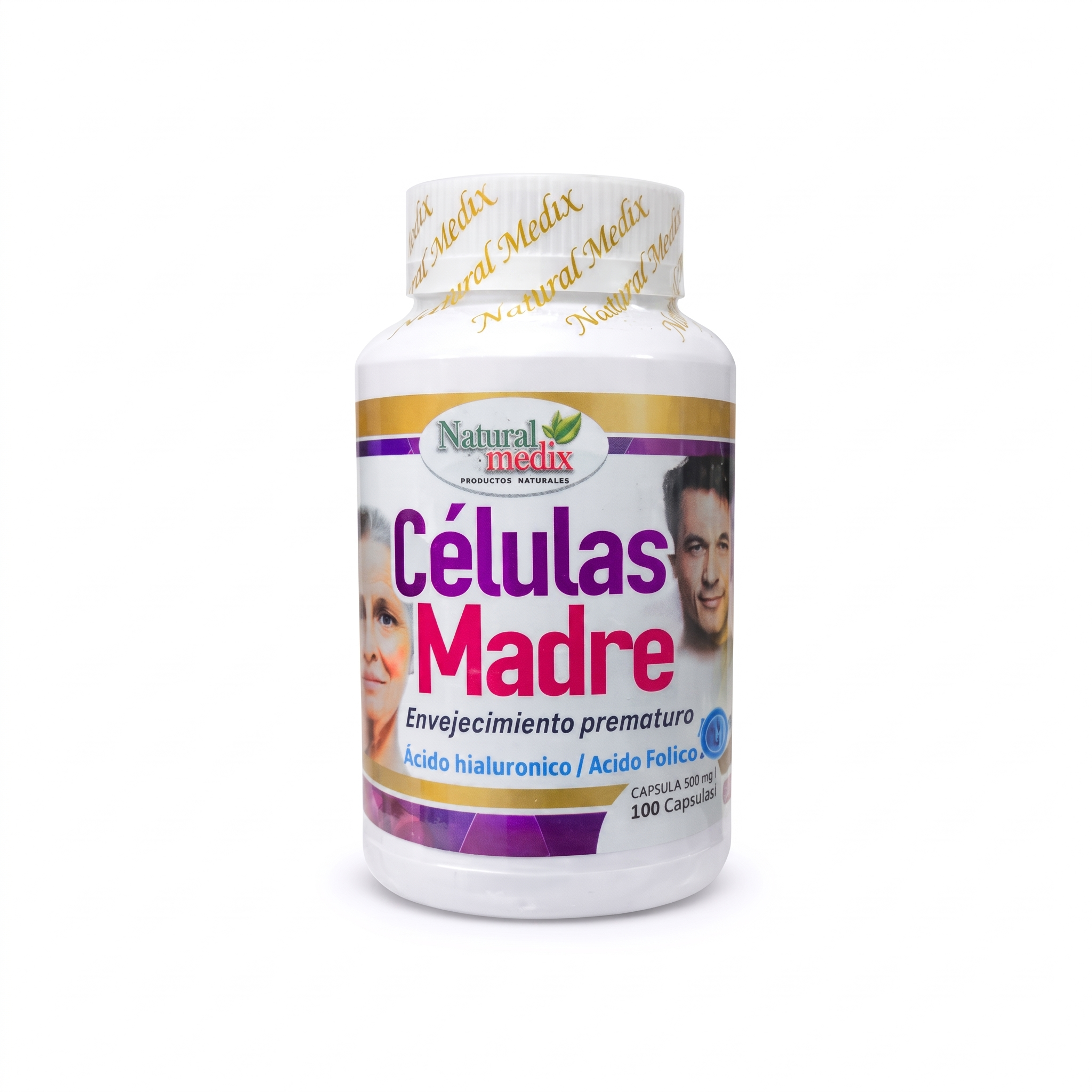 Células Madre Vegetales - foto de producto fondo blanco