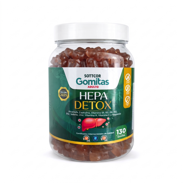 Gomitas Hepa Detox - foto de producto fondo blanco