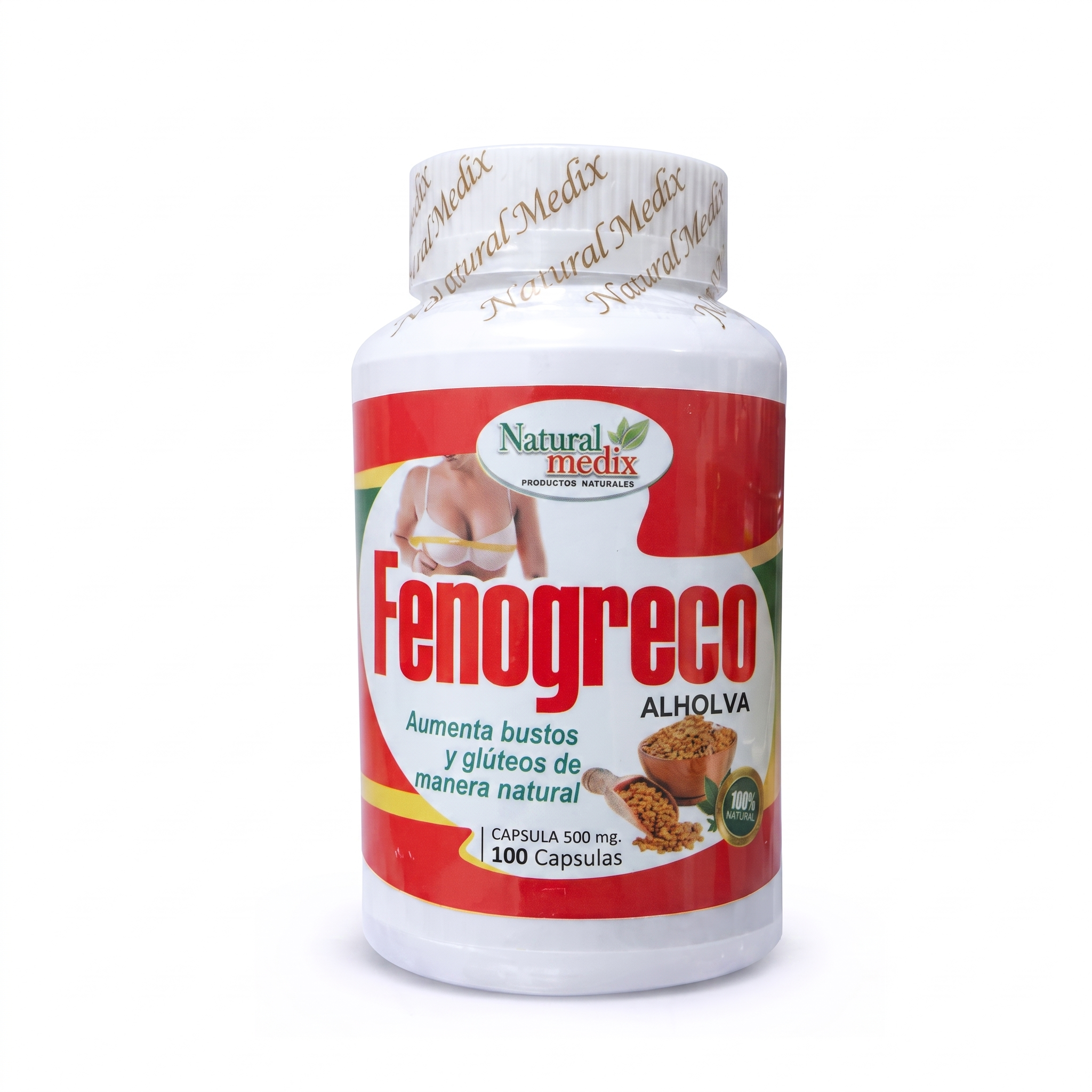 Fenogreco - foto de producto fondo blanco