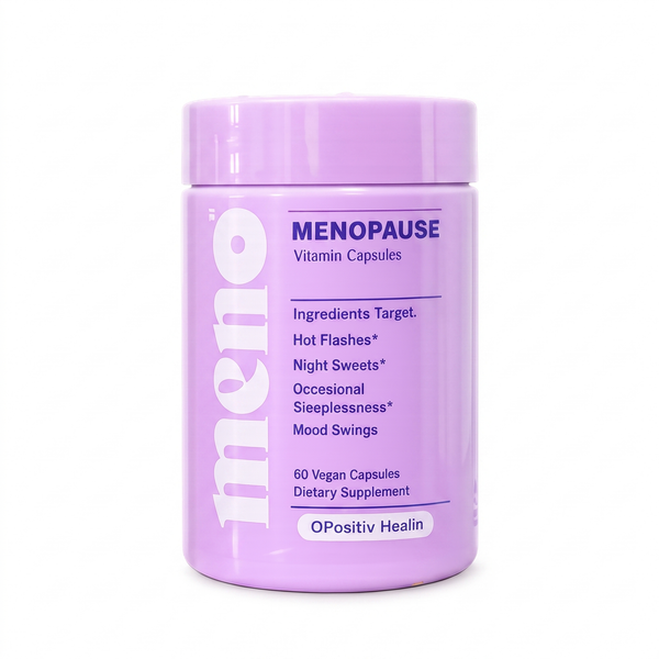 Meno Vitaminas - foto de producto fondo blanco