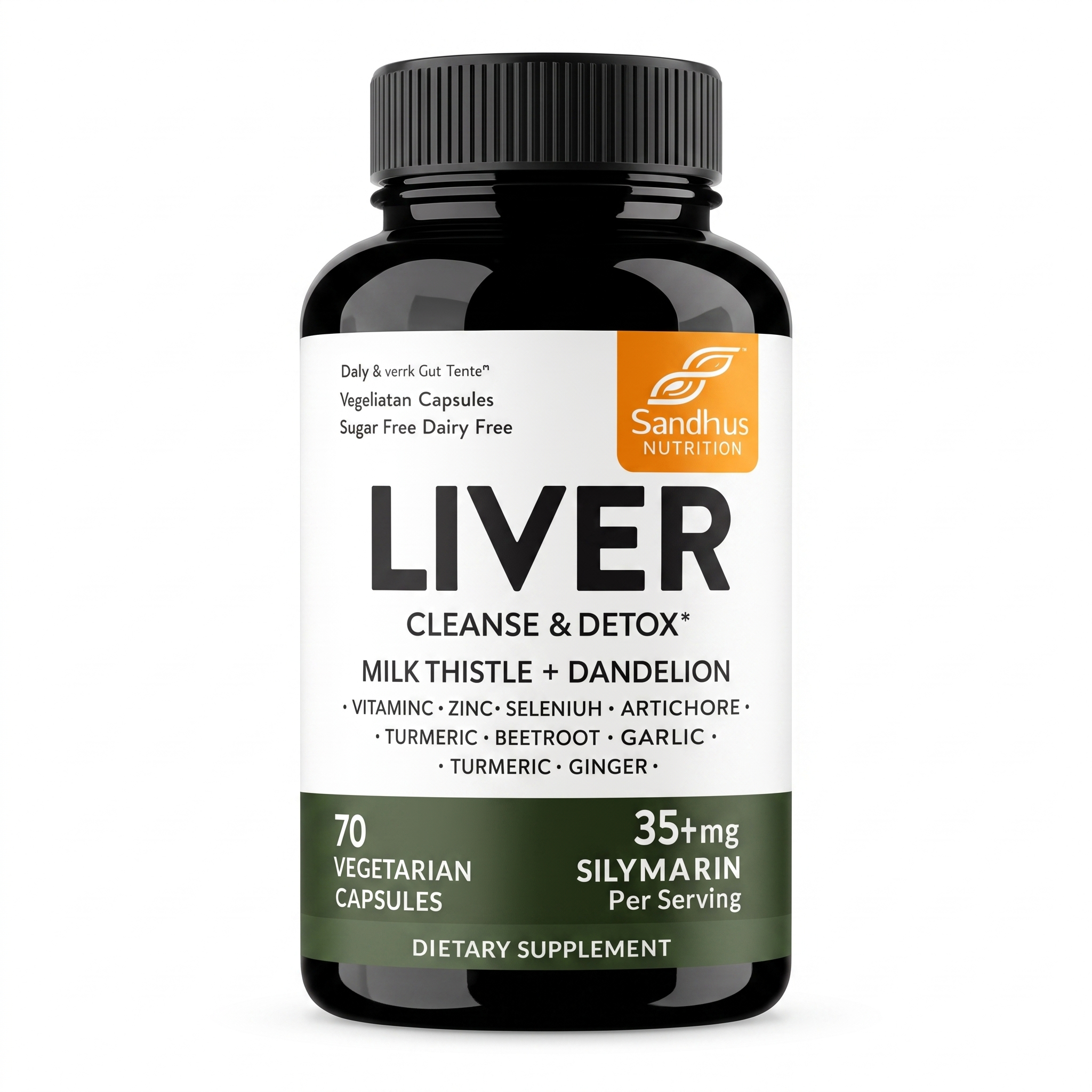 Liver Detox - foto de producto fondo blanco