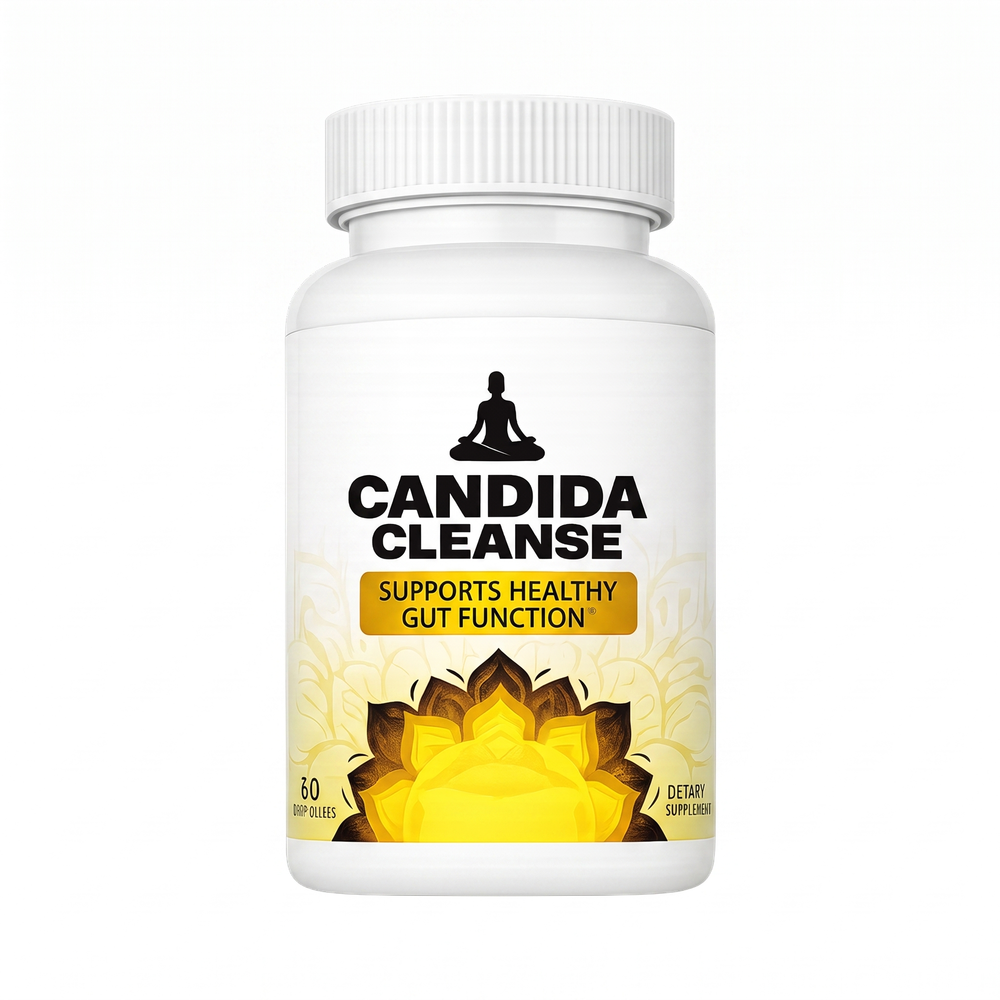 Candida Cleanse - foto de producto fondo blanco