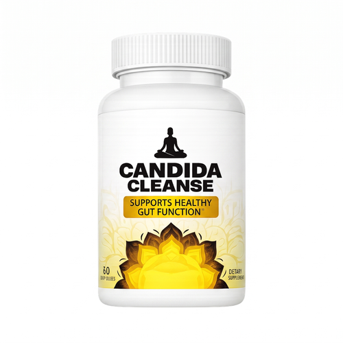 Candida Cleanse - foto de producto fondo blanco